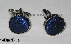 14 Cuff Link - Dark Blue