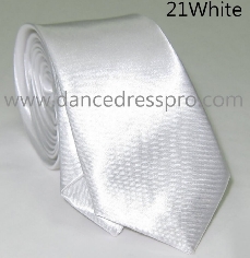 21 Necktie - White