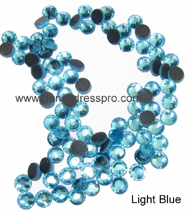 Imitative Austrian rhinestones SS20 - Blue (light)