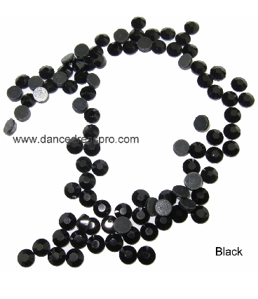 Imitative Austrian rhinestones SS30 - Black