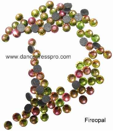 Imitative Austrian rhinestones SS30 - Fireopal